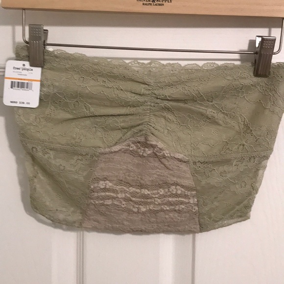 SOLD NWT Free People Bandeau Galloon S $38 Champ - Picture 3 of 7